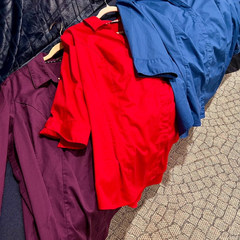 Lee Riders Blouses - women’s plus size 2X
